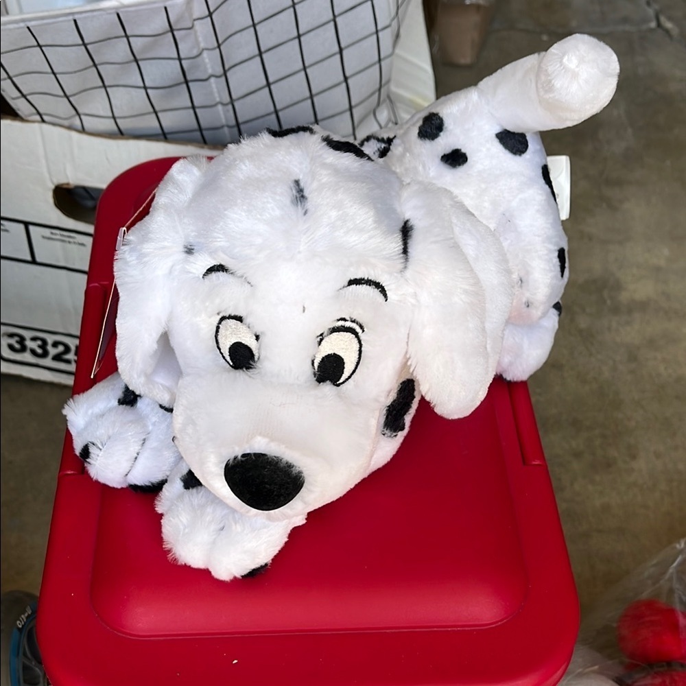 Plush Dalmatian Dog Toy